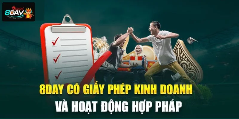 Cá cược tại 8DAY được đánh giá cao về an toàn bảo mật.