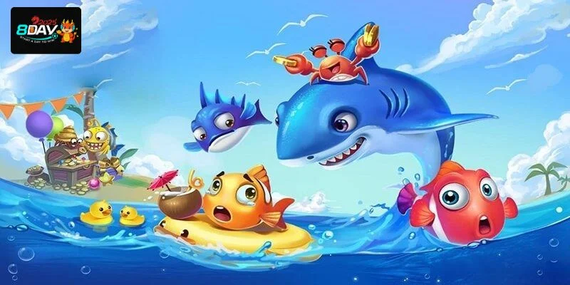 Bắn cá 8 DAY là sảnh săn cá sôi động hàng đầu.