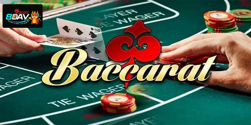 Baccarat trực tuyến 8DAY là bộ môn cược đỉnh cao được yêu thích hàng đầu.