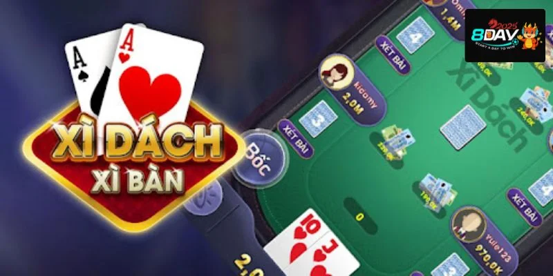 Bài Xì dách 8DAY được giới bet thủ yêu thích, ưa chuộng.