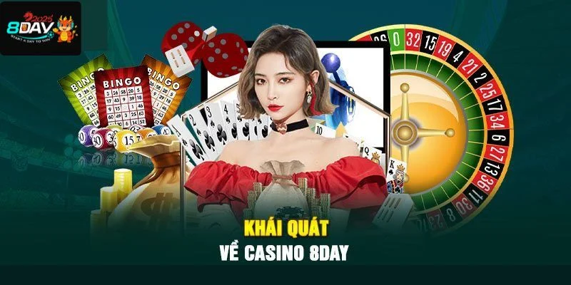 Casino 8DAY là sảnh chơi giàu sức hút hàng đầu hiện nay.