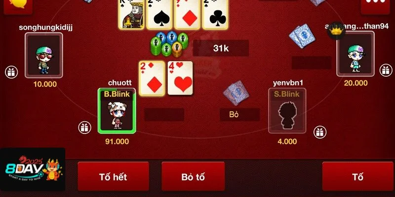 8DAY có cơ chế nạp tiền nhanh gọn và đơn giản.