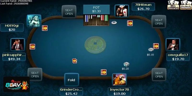 Luật chơi Poker được giới thiệu rất dễ hiểu.