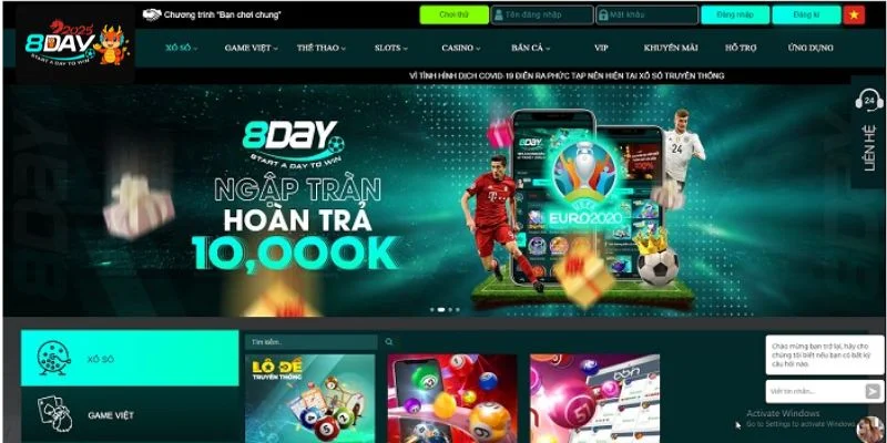 Tổng hợp các lưu ý khi tham gia chơi tại 8DAY.