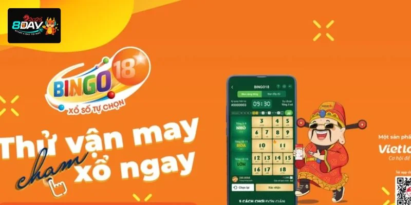 Cược xổ số nhanh tại sân chơi 8DAY rất đơn giản, dễ thực hiện.